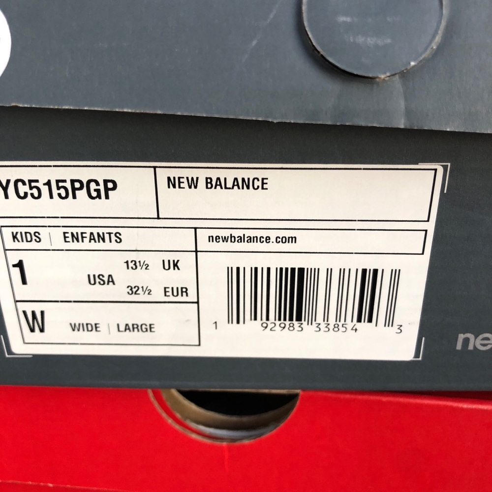 New Balance 515 Pink Girl’s Sneakers - Picture 4 of 5